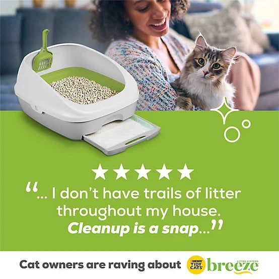 Purina Tidy Cats Breeze Cat Litter Pellets, 7 lb. Pouch