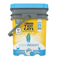 Purina Tidy Cats Glade Clear Springs Scented Clumping Clay Multi-Cat Low Dust Cat Litter, 17lb