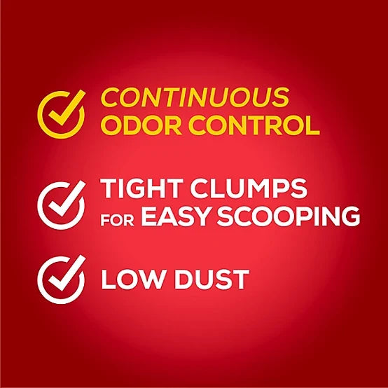 Purina Tidy Cats Scoop 24/7 Performance Continuous Odor Control for Multiple Cats Cat Litter, 40lb