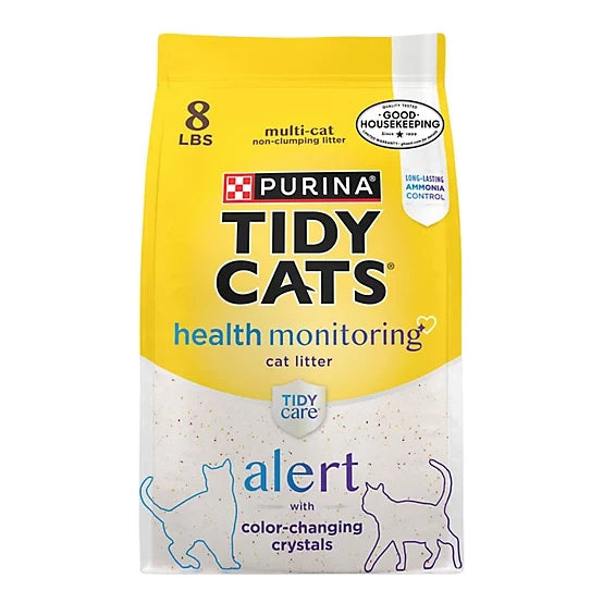 Purina Tidy Cats Tidy Care Alert Health Monitoring Cat Litter, 8 lb.