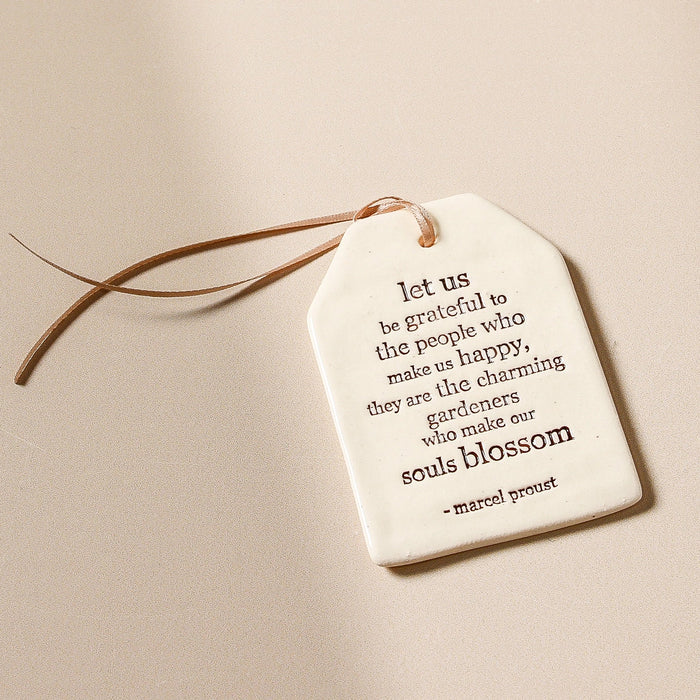 Quote Tag - blossom - Few and Far - Gifts
