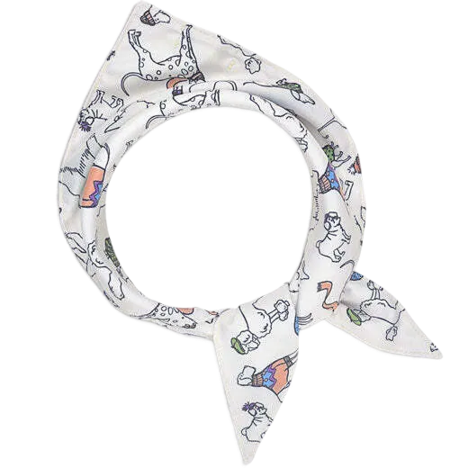 This is the Radley Chalk Off on an Adventure Bandana.