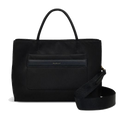 Radley's Holland Park Black Medium Zip-Top Grab Bag has an adjustable and removable strap and grab handles on the top.