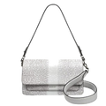 The Leather Lane Bright White Faux Lizard Medium Flapover Shoulder Bag by Radley.