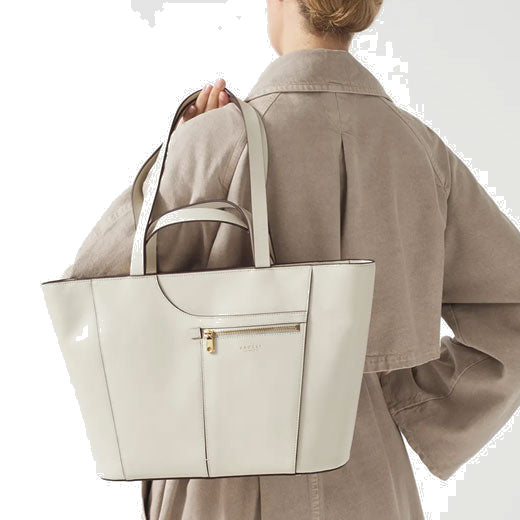 This Pockets Icon Light Natural Tote Bag, Large by Radley is perfect for work as it is quite spacious and allows you to stay organised.