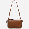 The Radley The Camden Cognac Leather Small Ziptop Shoulder Bag by Radley.