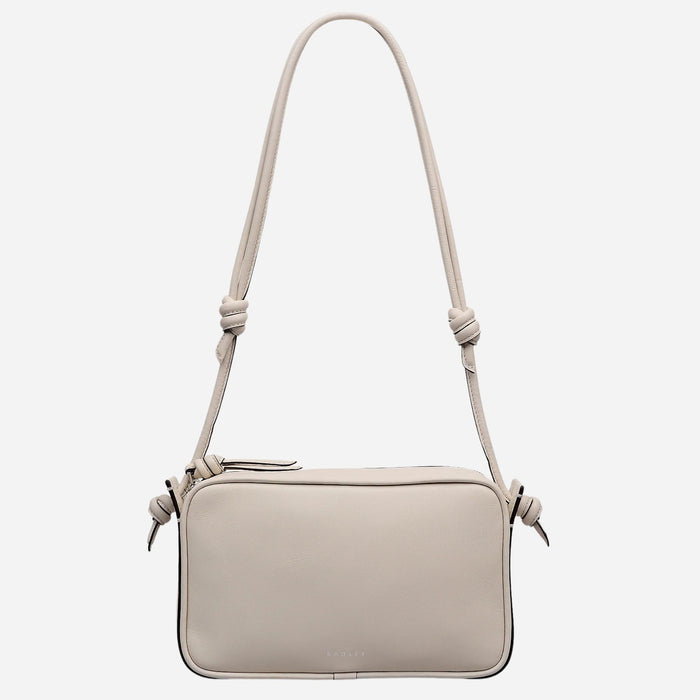 The Radley The Camden Salt Leather Small Ziptop Shoulder Bag by Radley.