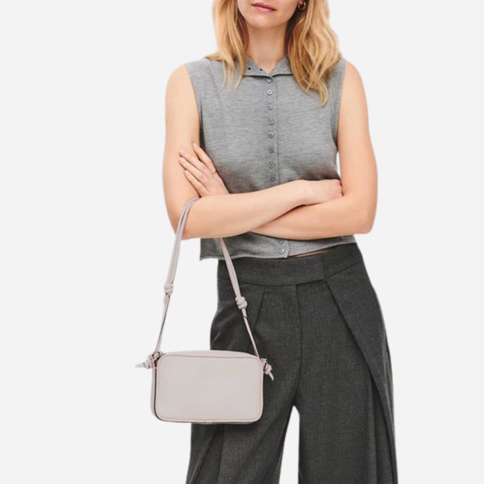 The Radley The Camden Salt Leather Small Ziptop Shoulder Bag by Radley.