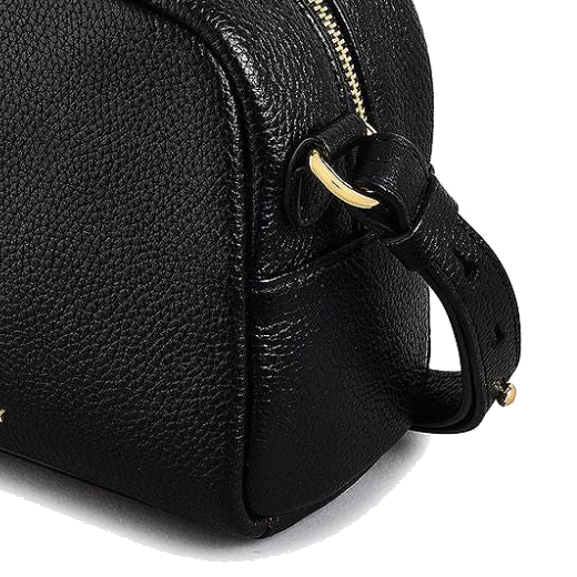 This The Daily Black Leather Cross Body Bag by Radley has a matching leather cross body strap that can be adjusted.