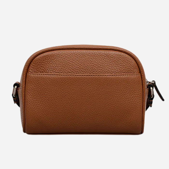 Back view of the Radley The Daily Toffee Brown Small Zip Top Cross Body Bag.