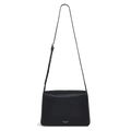 Radley's Westwell Lane Grained Leather Bag in Black with an adjustable leather strap.