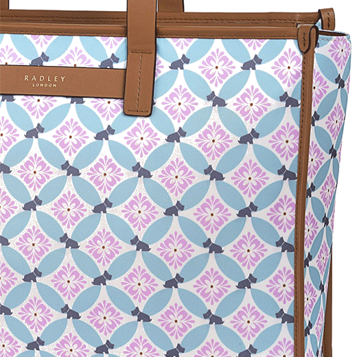 This Radley Willow Walk Large Shoulder Bag in Spring Geo is made with responsible materials.