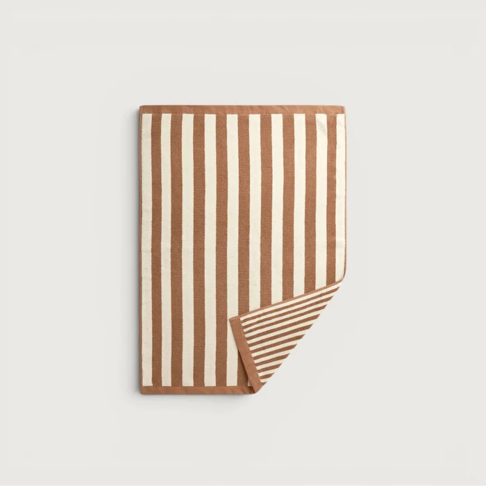 Raye Terracotta Bath Mat Large 60x90cm
