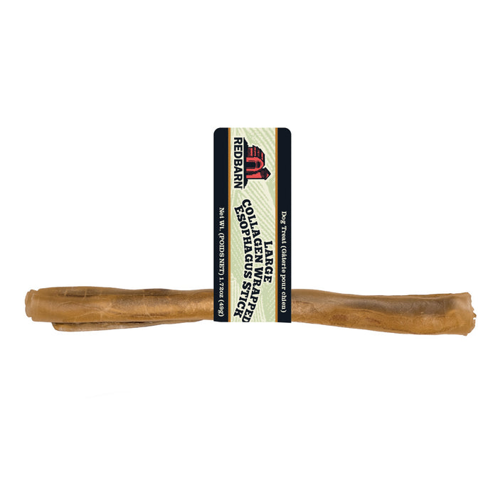 Redbarn Large Collagen Wrapped Esophagus Stick Dog