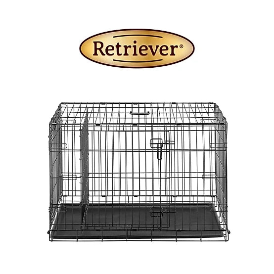 Retriever 2-Door Metal Wire Pet Crate