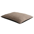 Retriever Rectangle Pillow Pet Bed, Brown