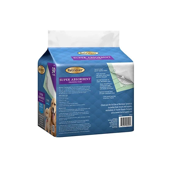 Retriever Super Absorbent Dog Training Pads with Home Shield