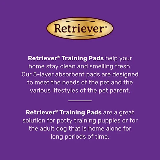 Retriever Super Absorbent Dog Training Pads with Home Shield