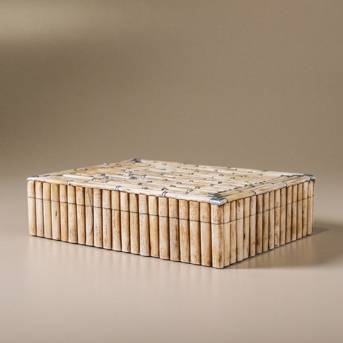 Roche Decorative Bone Box - Few and Far - Decorative Objects