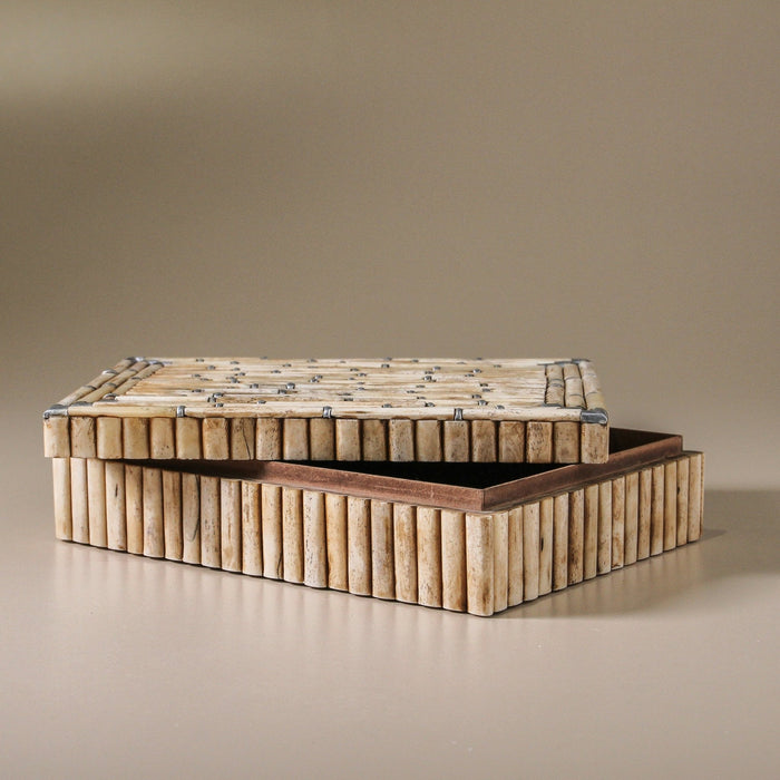 Roche Decorative Bone Box - Few and Far - Decorative Objects