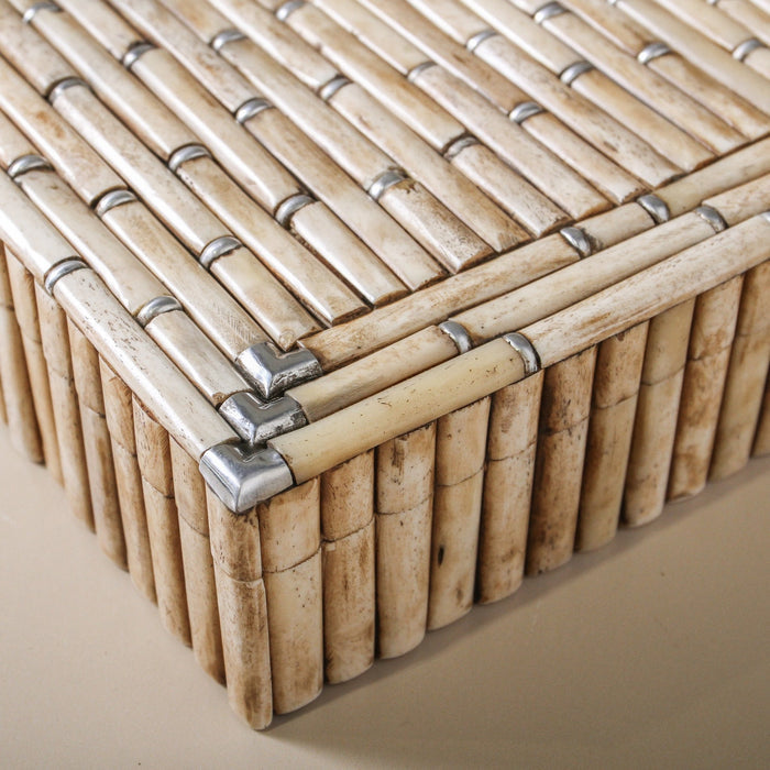 Roche Decorative Bone Box - Few and Far - Decorative Objects