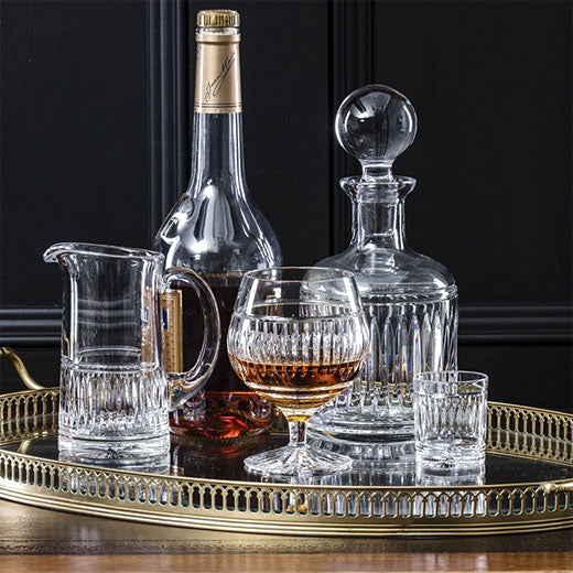 These Royal Scot Crystal Art Deco 2 x 11cl Port/Sherry Glasses are a great talking piece at dinner parties.