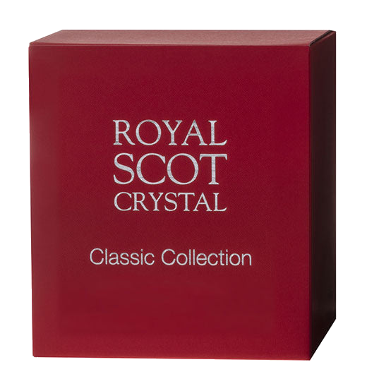 These Royal Scot Crystal Classic Collection 2 x 9cl Port/Sherry Glasses will be presented inside a red gift box.