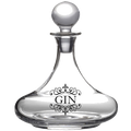 This Classic Collection 75cl 'GIN' Ships Decanter has been created by Royal Scot Crystal.