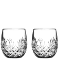 These Edinburgh 2 x 25cl Barrel Tumblers have been created by Royal Scot Crystal.