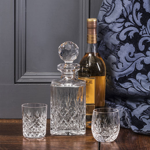 These Royal Scot Crystal Edinburgh 2 x 25cl Barrel Tumblers are perfect for whisky.