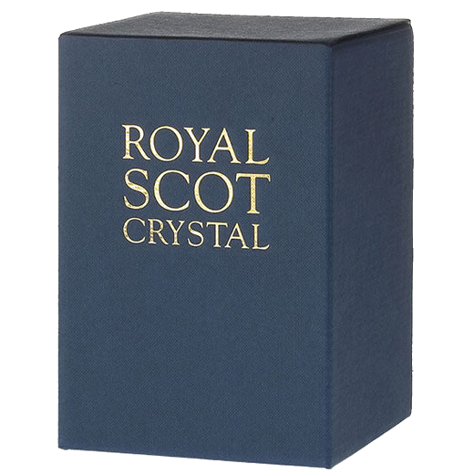 This Royal Scot Crystal Edinburgh 33cl Single Large Tumbler will be presented inside a blue gift box.