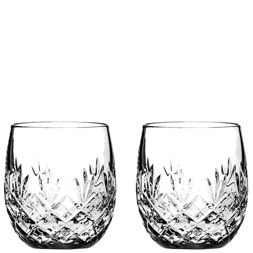 These Royal Scot Crystal Edinburgh Barrel Tumblers can be engraved.
