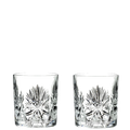 These Edinburgh Star 2 x 33cl Large Tumblers have been designed by Royal Scot Crystal.