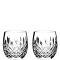 These London 2 x 25cl Barrel Tumblers have been designed by Royal Scot Crystal.