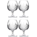 These London 4 x 32cl Brandy Glasses have been designed by Royal Scot Crystal.