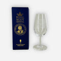 Crystal Stemmed 'Dad's Whisky' Engraved Scotch Glass from Royal Scot.