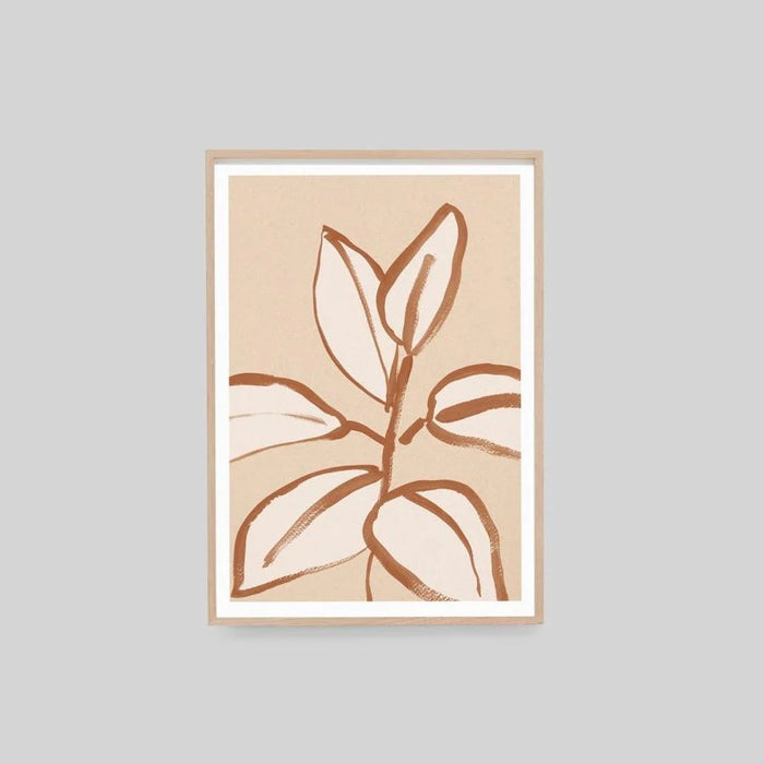 Rubber Tree Sketch Peach 2 113x158