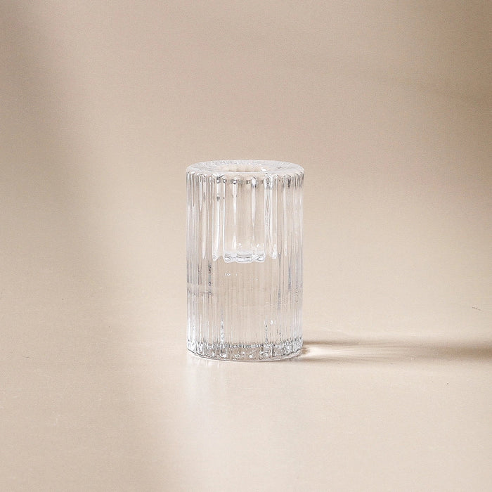 Ruffle Candlestick Holder - 8cm - Few and Far - Candlestands & Votives