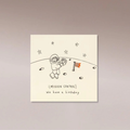Ruth Jackson Card Pencil Shavings - Mission Control Birthday