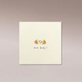 Ruth Jackson Card Pencil Shavings - New Baby - Few and Far - Greeting Cards
