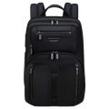 Samsonite's Urban-Eye Backpack 14.1" in Black has 4 pockets on the front along with the main compartment that will fit a laptop.