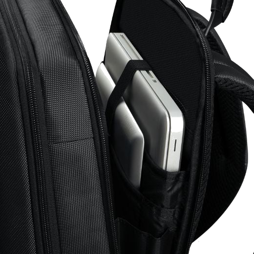 This Urban-Eye Backpack 14.1" in Black by Samsonite can fit a 14.1 laptop along with other essentials that you may use during your working day or for travelling.