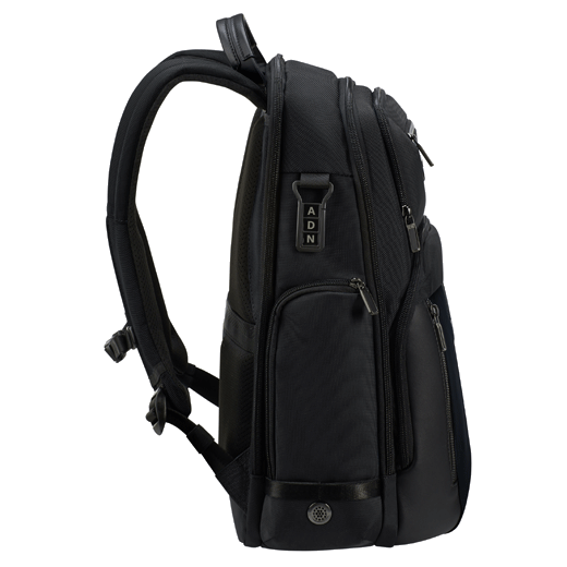 This Samsonite Urban-Eye Backpack 15.6" in Black comes in black ballistic nylon and can be personalised with initials.