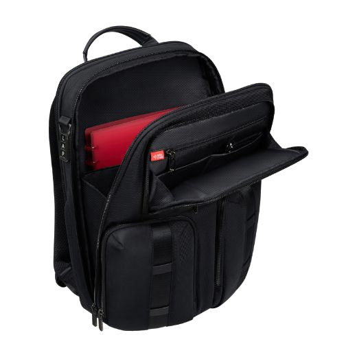 This Urban-Eye Black Backpack 15.6", 2 Pockets by Samsonite is great for everyday use or for when you're travelling.