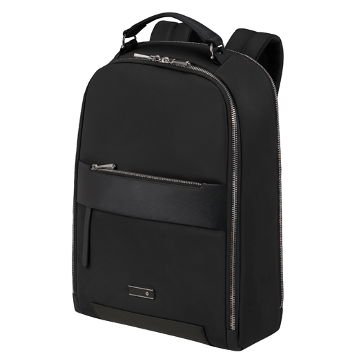 This Samsonite Zalia 3.0 Backpack 14.1" Black has a main compartment with internal organisation.