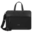 This Samsonite Zalia 3.0 Briefcase 14.1" in Black is made from recycled PET fabric with the coating in virgin materials.