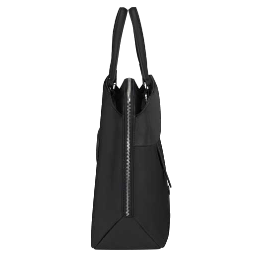 This Zalia 3.0 Briefcase 14.1" in Black by Samsonite is suitable for a laptop measuring up to 14.1 inches and can also fit a tablet.