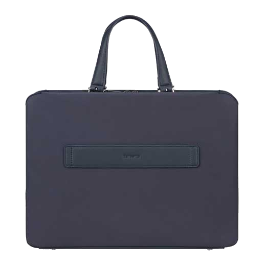 Samsonite's Zalia 3.0 Briefcase 15.6" in Dark Navy has a rear strap so you can attach your case to luggage when travelling.