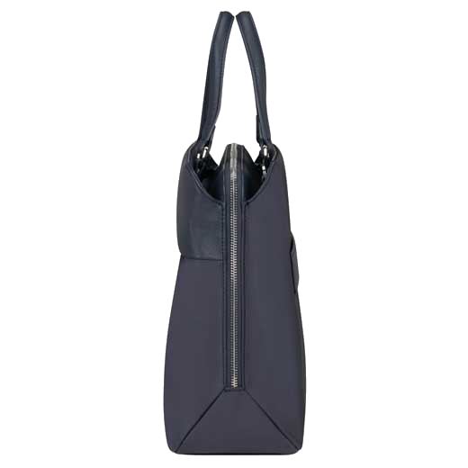 This Zalia 3.0 Briefcase 15.6" in Dark Navy by Samsonite can fit a 15.6 inch laptop and also has a padded pocket for a tablet.
