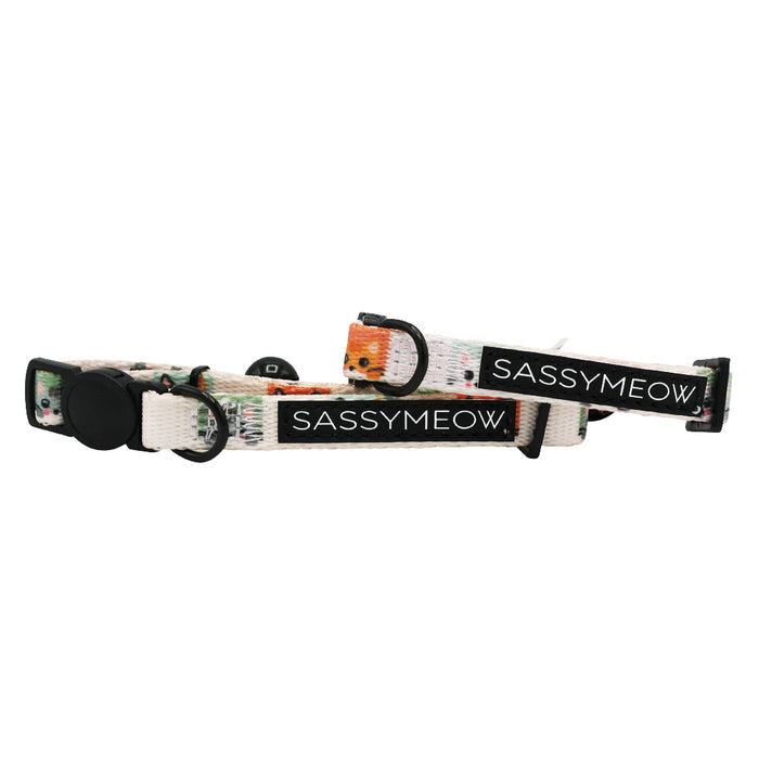 Sassy Meow Breakaway Cat Collar, Smitten Kittens